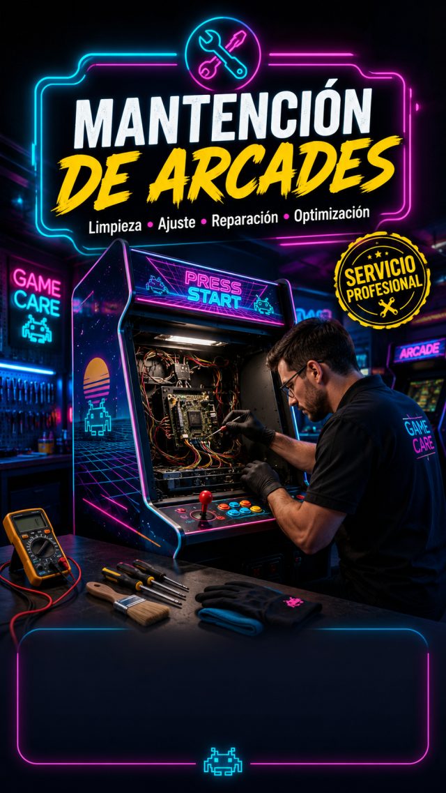 Mantención de arcade
