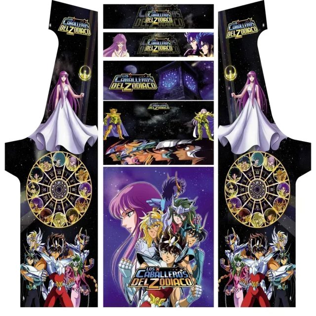 Diseño caballeros del zodiaco