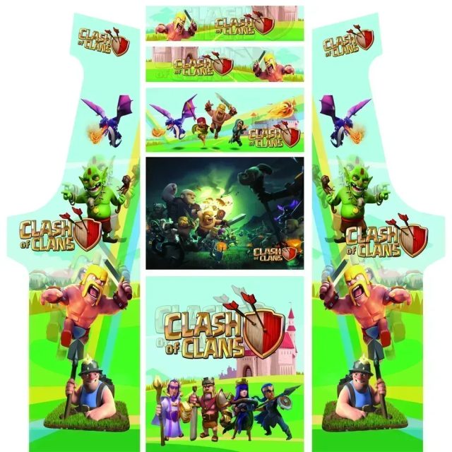Diseño clash of clans