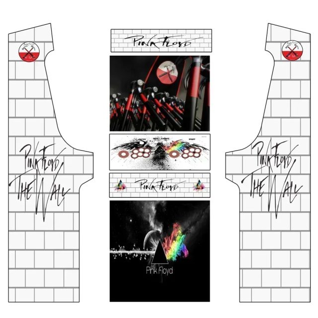 Diseño telon pink floi