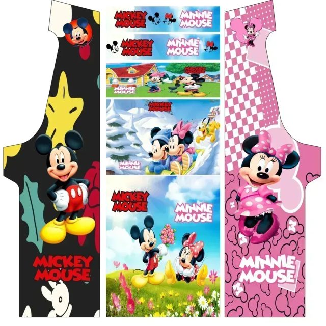 Diseño mickey and minnie mouse